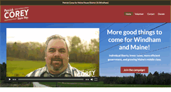 Desktop Screenshot of coreyforhouse.com